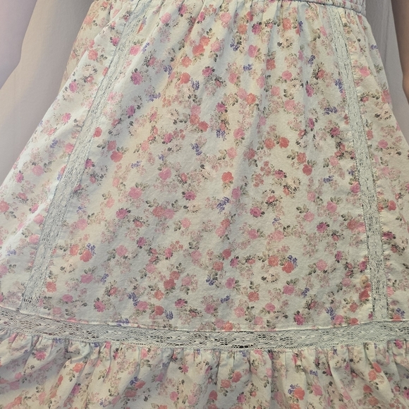 Romantic LoveShackFancy x Target floral mini dress 🌷 100% Cotton - Picture 8 of 16